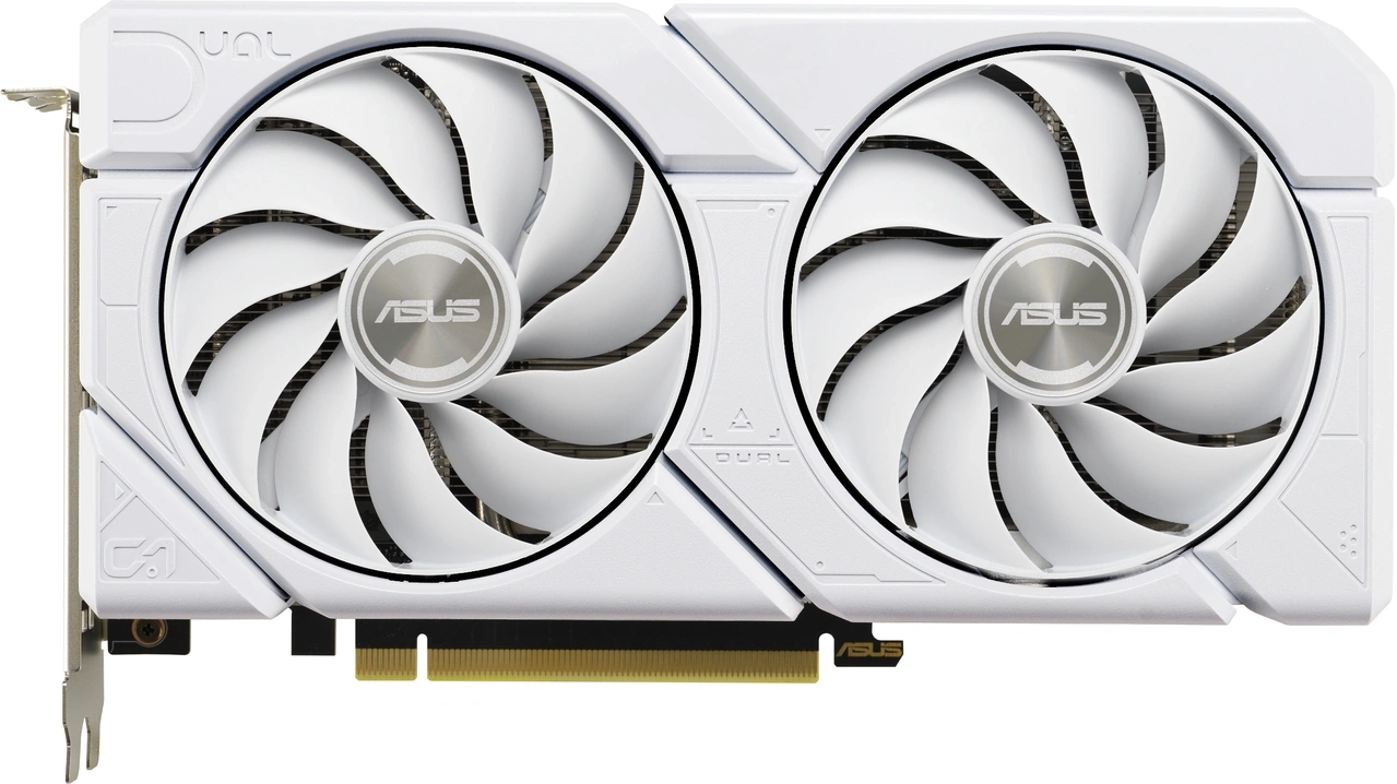 Karta graficzna ASUS Dual GeForce RTX 4060 EVO White OC Edition 8GB GDDR6 128bit DLSS 3