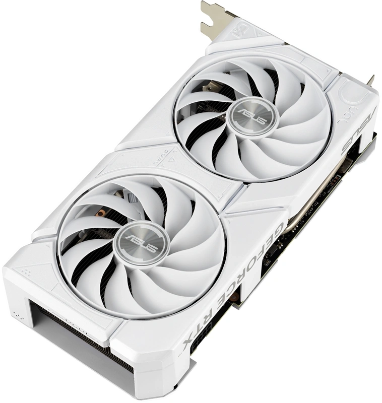 Karta graficzna ASUS Dual GeForce RTX 4060 EVO White OC Edition 8GB GDDR6 128bit DLSS 3