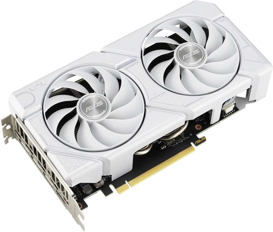 Karta graficzna ASUS Dual GeForce RTX 4060 EVO White OC Edition 8GB GDDR6 128bit DLSS 3