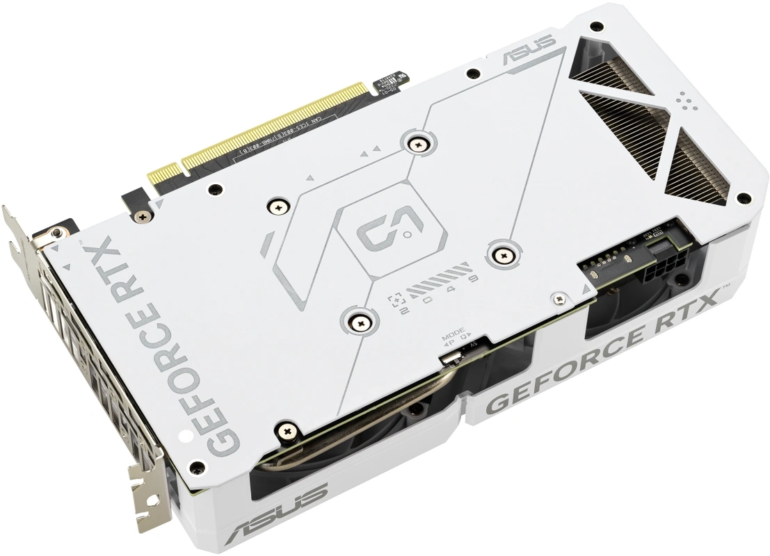 Karta graficzna ASUS Dual GeForce RTX 4060 EVO White OC Edition 8GB GDDR6 128bit DLSS 3