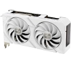 Karta graficzna ASUS Dual GeForce RTX 4060 EVO White OC Edition 8GB GDDR6 128bit DLSS 3
