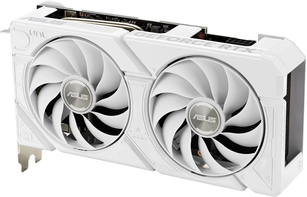 Karta graficzna ASUS Dual GeForce RTX 4060 EVO White OC Edition 8GB GDDR6 128bit DLSS 3