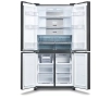 Lodówka Sharp SJ-GP780D-BK Pełny No Frost 183cm Szuflada z kontrolą wilgotności Czarne szkło