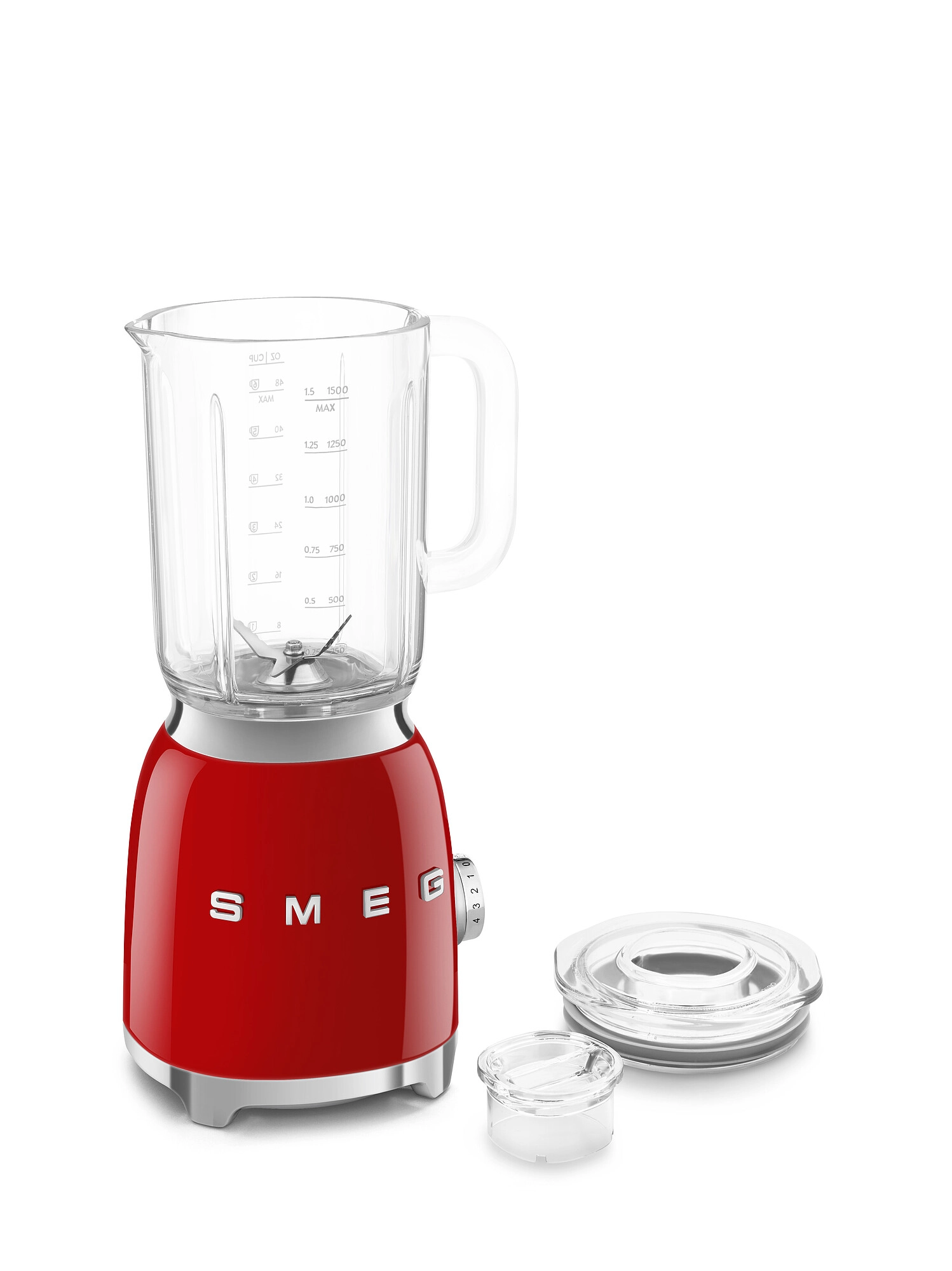 Blender kielichowy Smeg BLF03RDEU 1,5l