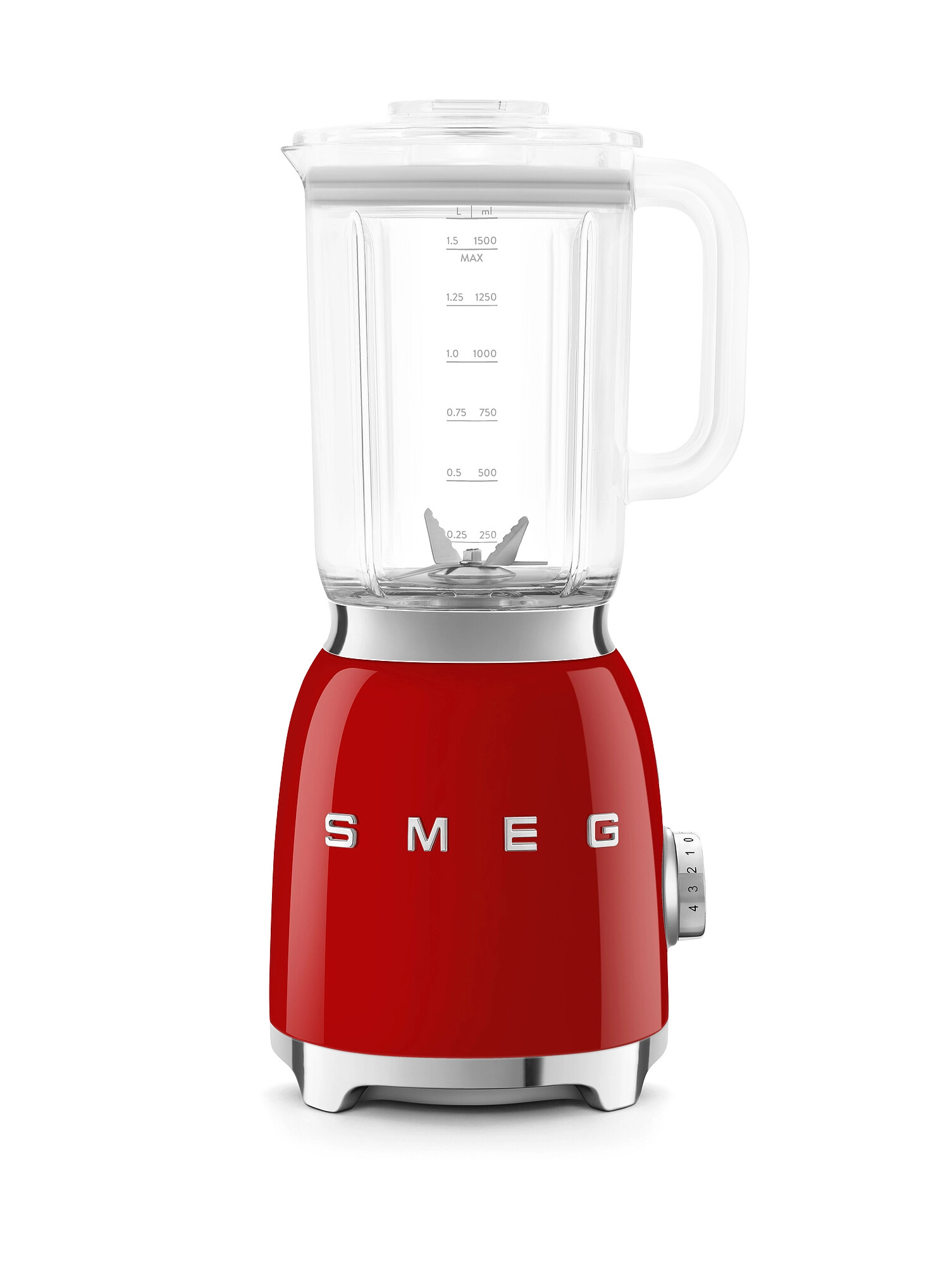 Blender kielichowy Smeg BLF03RDEU 1,5l