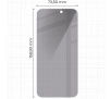 Szkło hartowane Bizon prywatyzujące Clear Shadow do iPhone 16 Pro Max Przyciemniane