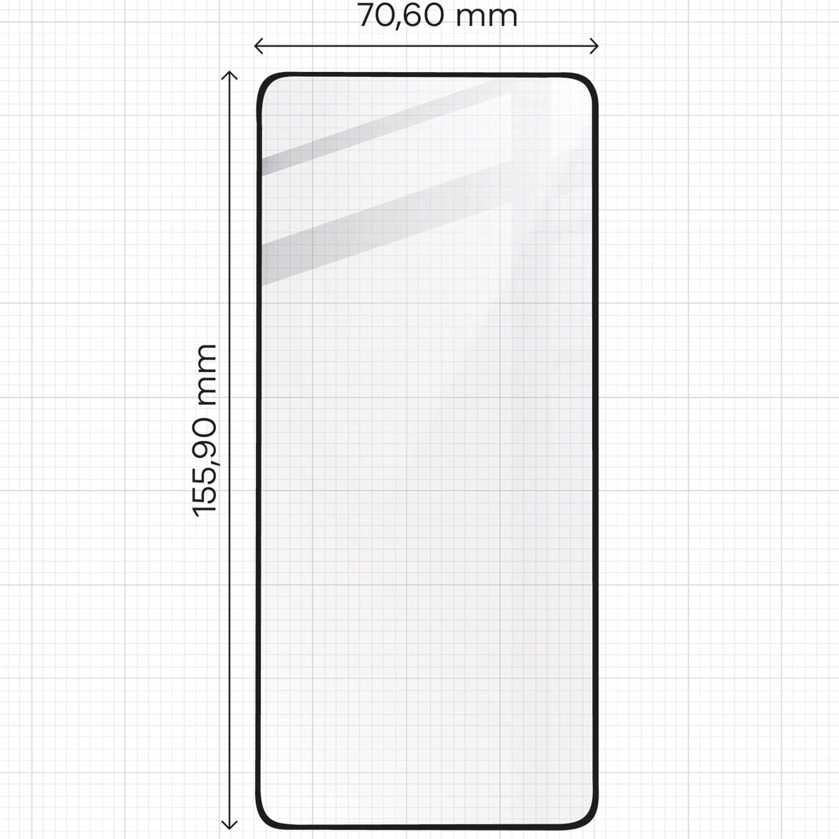 Szkło hartowane Bizon pełne Edge 2 do Xiaomi 14T Pro