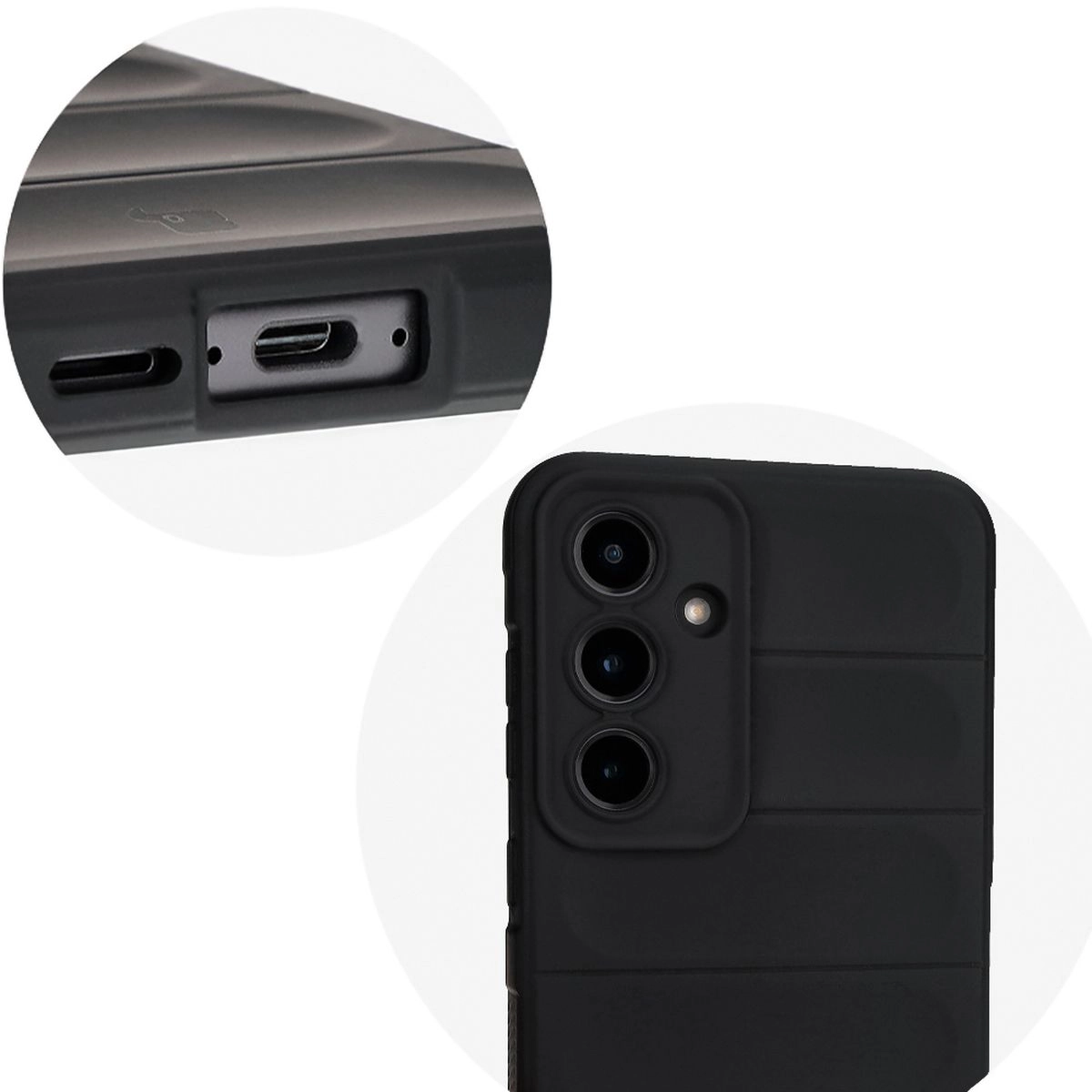 Etui Bizon Tur do Samsung Galaxy S24 FE Black