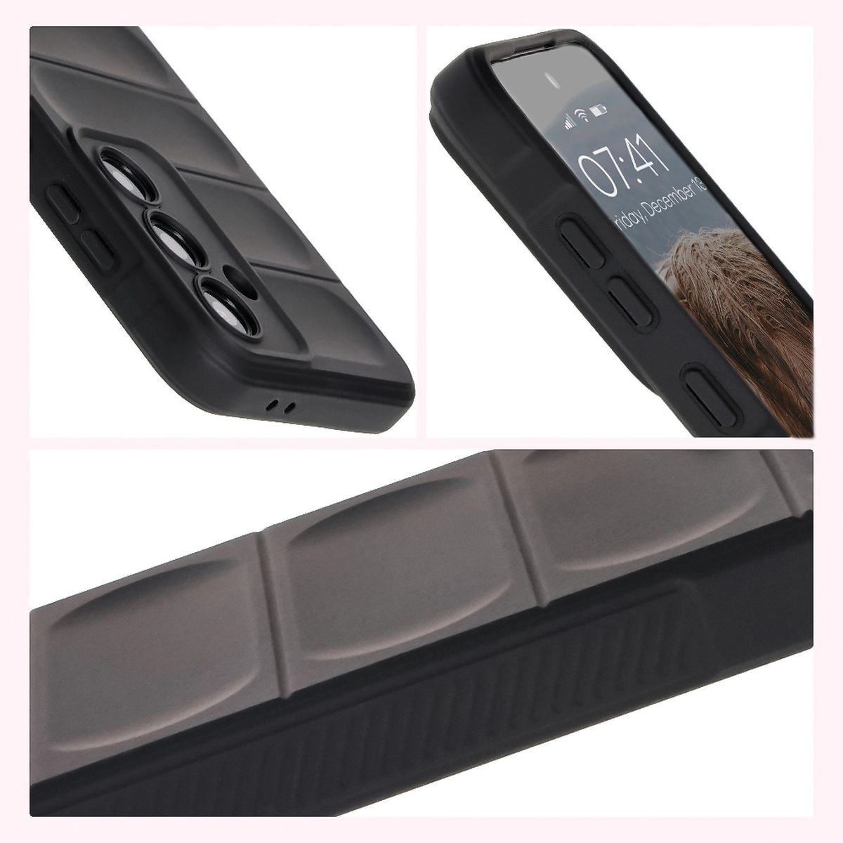 Etui Bizon Tur do Samsung Galaxy S24 FE Black