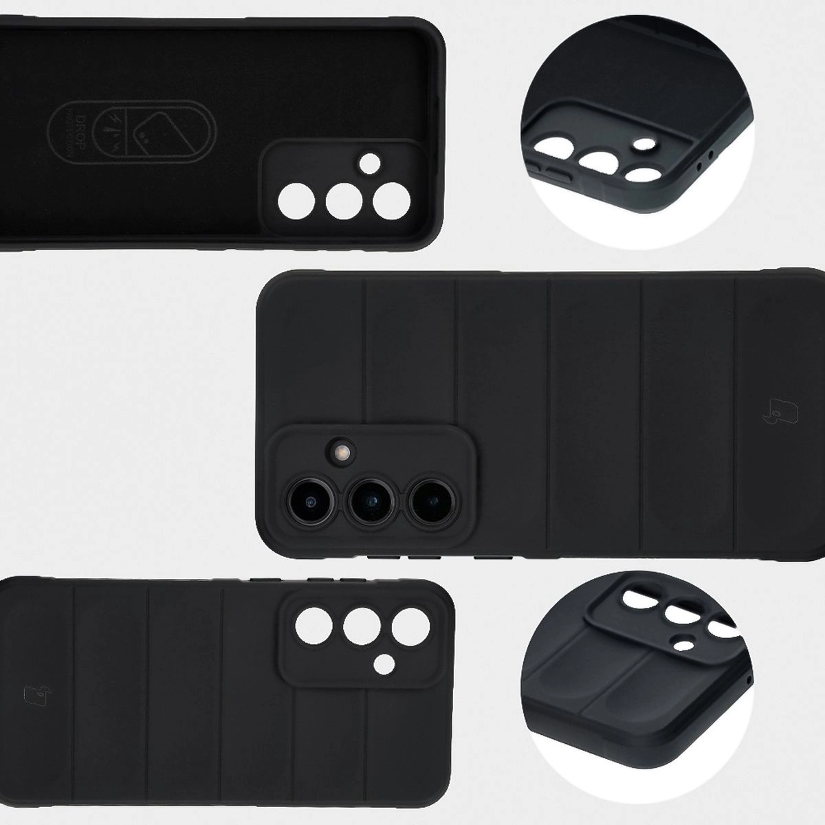 Etui Bizon Tur do Samsung Galaxy S24 FE Black