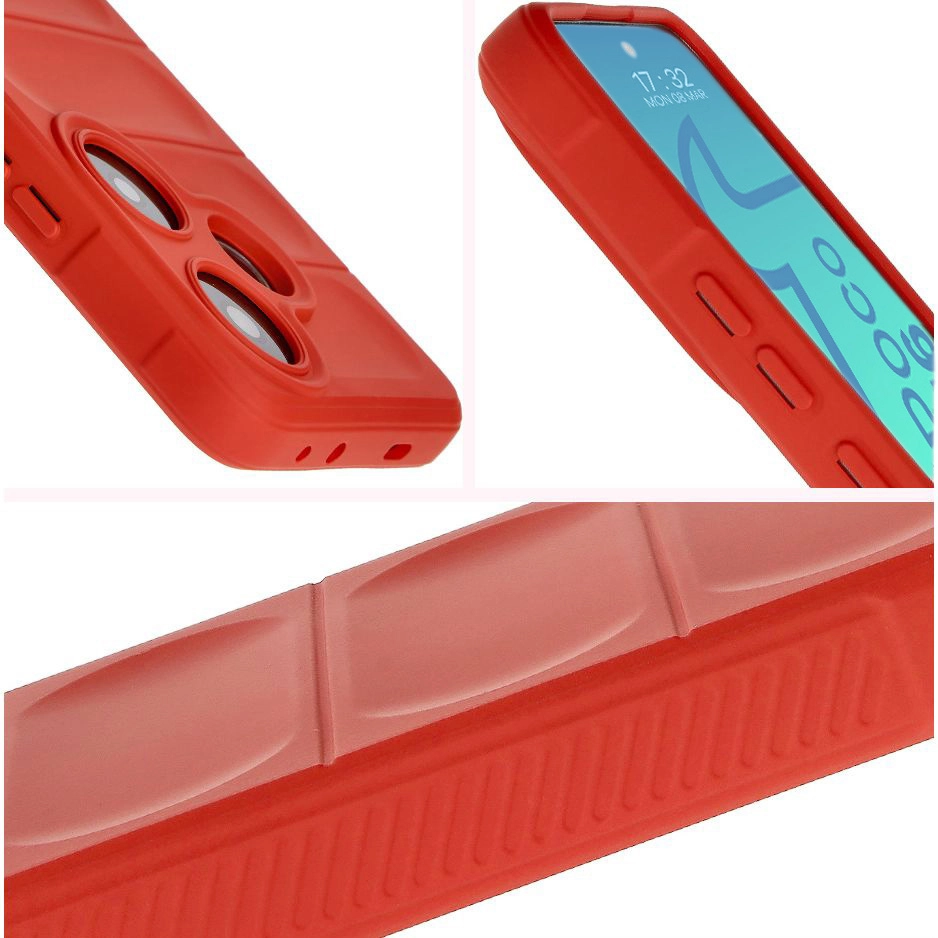 Etui Bizon Tur do Xiaomi Poco F6 Red