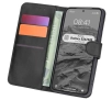 Etui Bizon z klapką Pocket do Galaxy S25/S24 Czarny