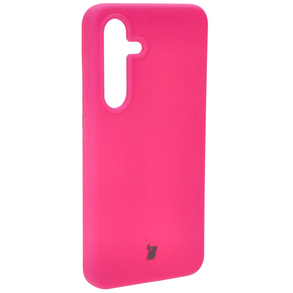 Etui Bizon Silikonowe Soft do Galaxy S24 Neonowo-różowy