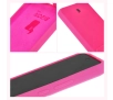Etui Bizon Silikonowe Soft do Galaxy S24 Neonowo-różowy