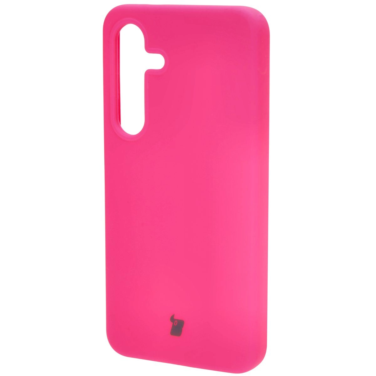 Etui Bizon Silikonowe Soft do Galaxy S24 Neonowo-różowy
