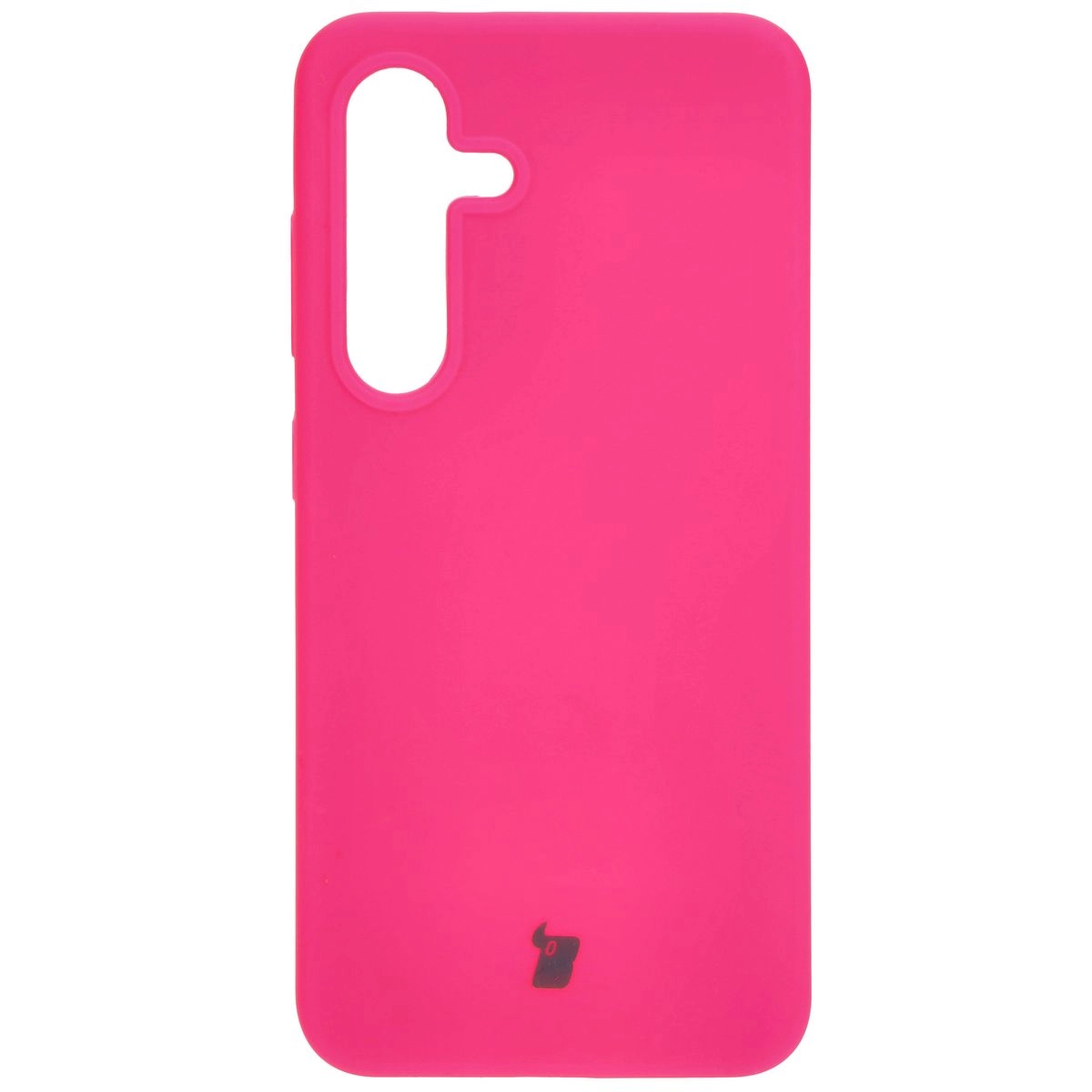 Etui Bizon Silikonowe Soft do Galaxy S24 Neonowo-różowy