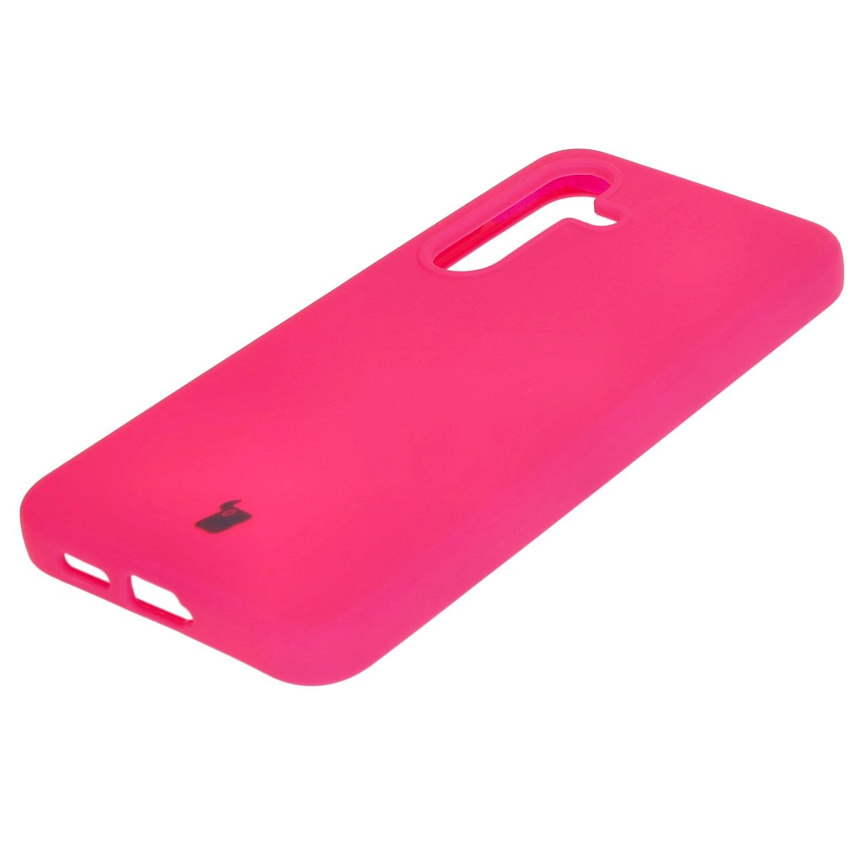 Etui Bizon Silikonowe Soft do Galaxy S24 Neonowo-różowy