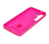 Etui Bizon Silikonowe Soft do Galaxy S24 Neonowo-różowy