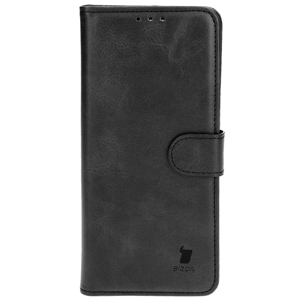 Etui Bizon z klapką Pocket do Xiaomi Poco X6/Xiaomi Redmi Note 13 Pro 5G Czarny