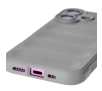 Etui Bizon Tur do iPhone 16 Light Grey