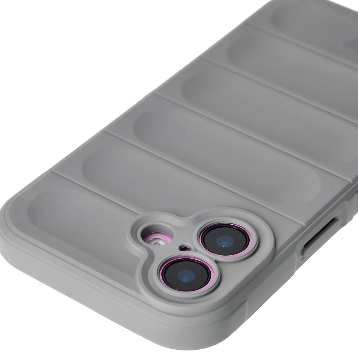 Etui Bizon Tur do iPhone 16 Light Grey