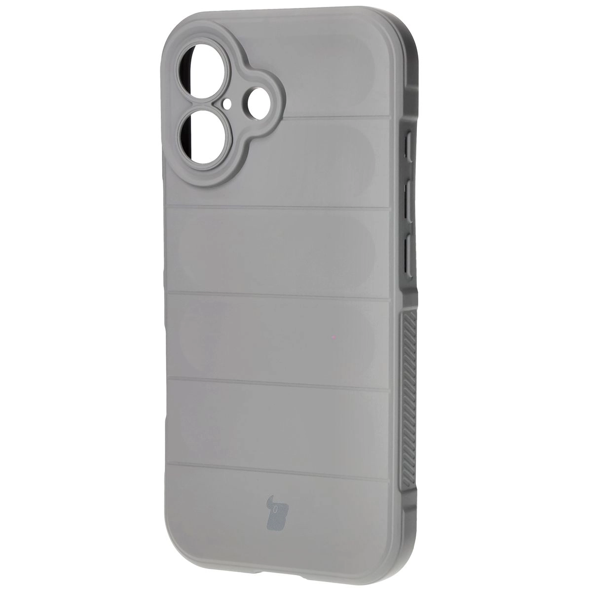 Etui Bizon Tur do iPhone 16 Light Grey
