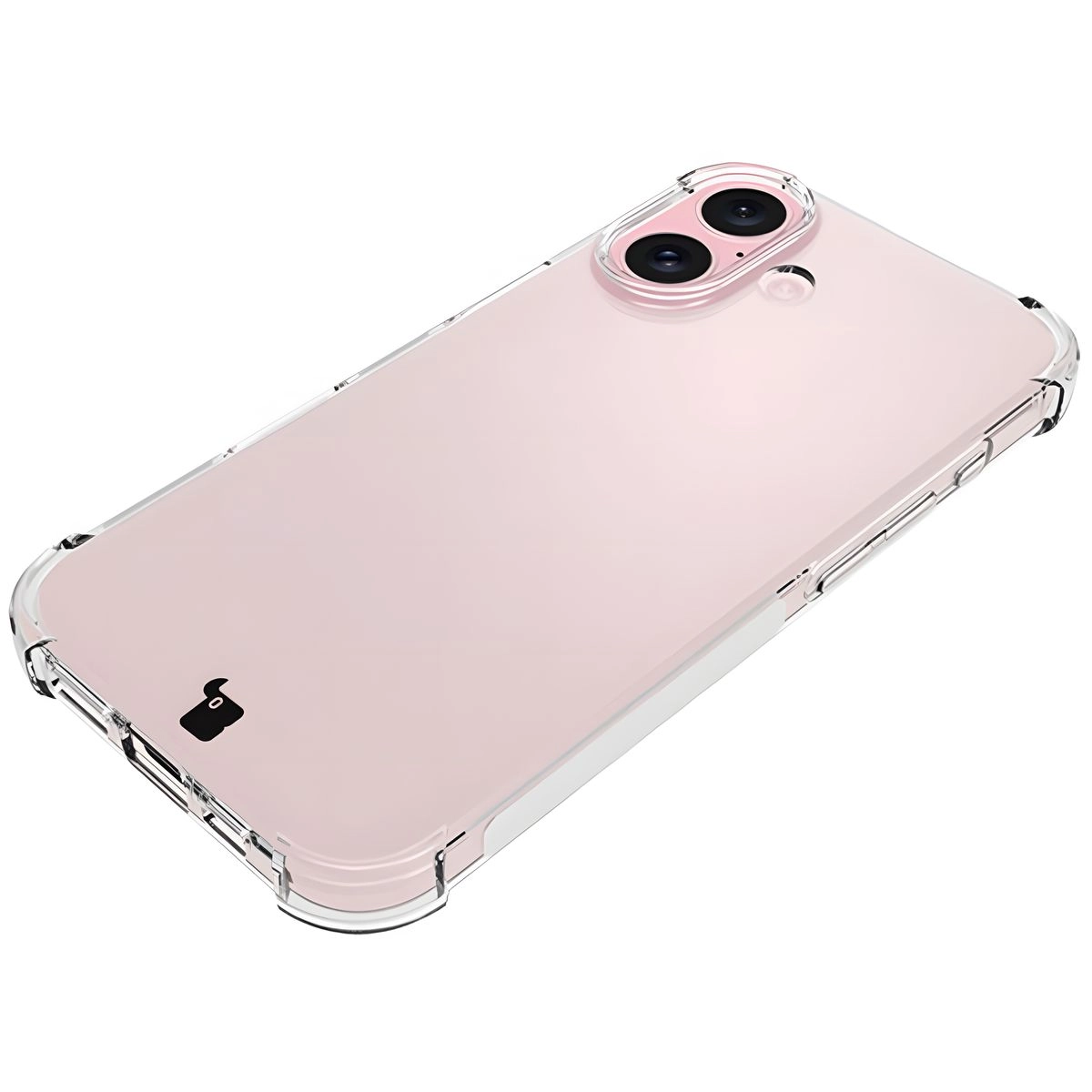 Etui Bizon Elastyczne Salpa do iPhone 16 Przezroczysty