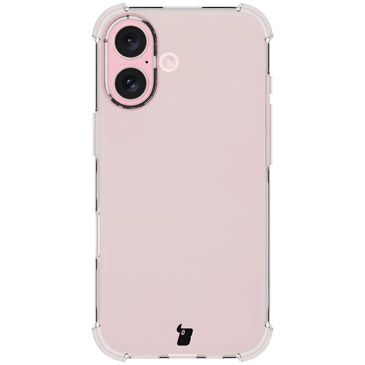 Etui Bizon Elastyczne Salpa do iPhone 16 Przezroczysty