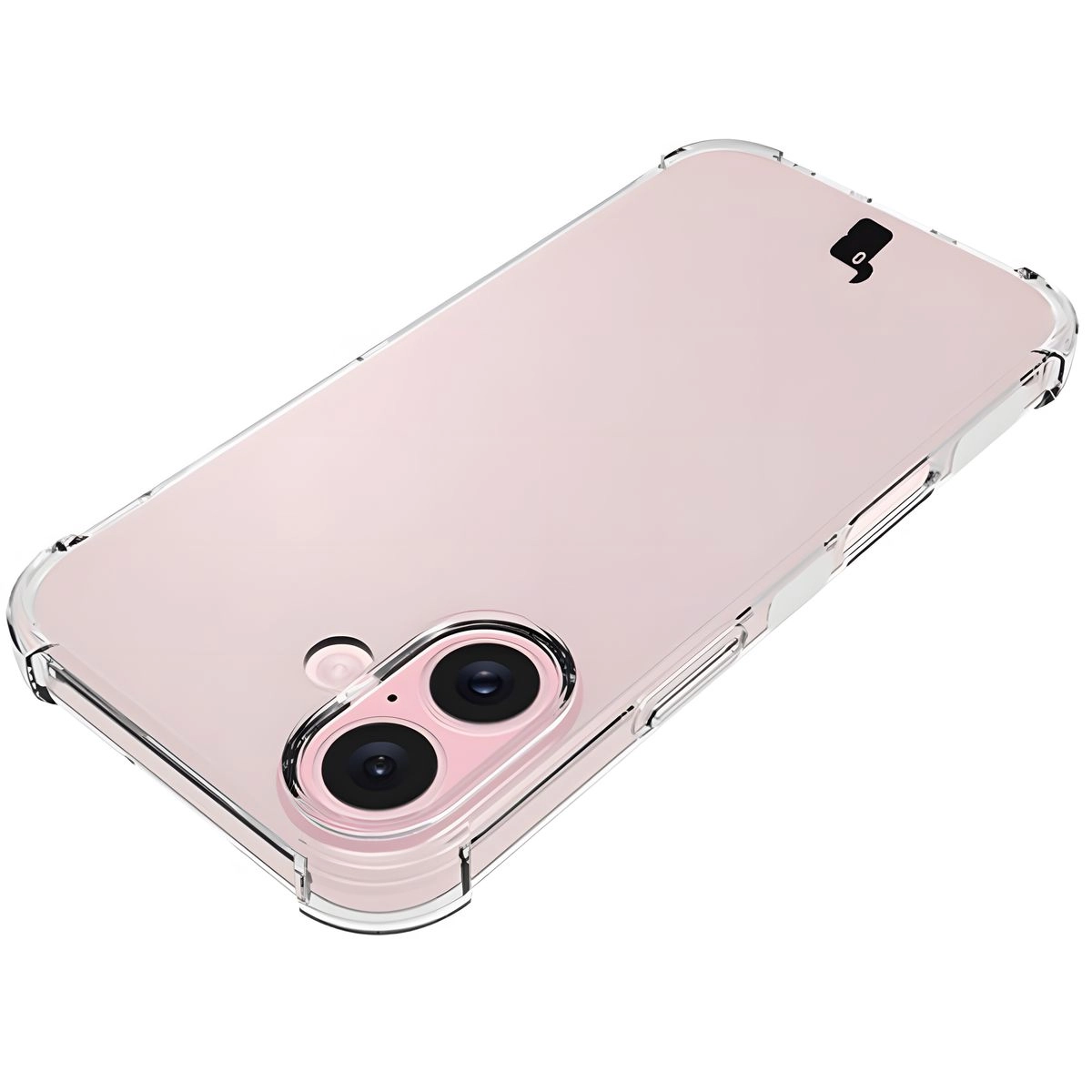 Etui Bizon Elastyczne Salpa do iPhone 16 Przezroczysty