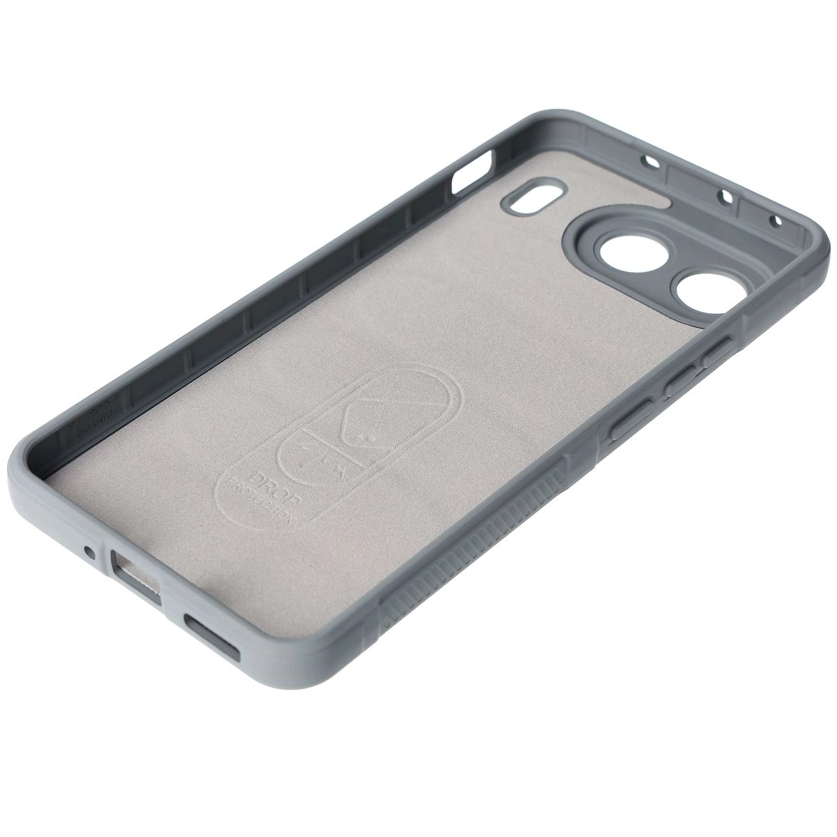 Etui Bizon Tur do OnePlus Nord 4 Light Grey