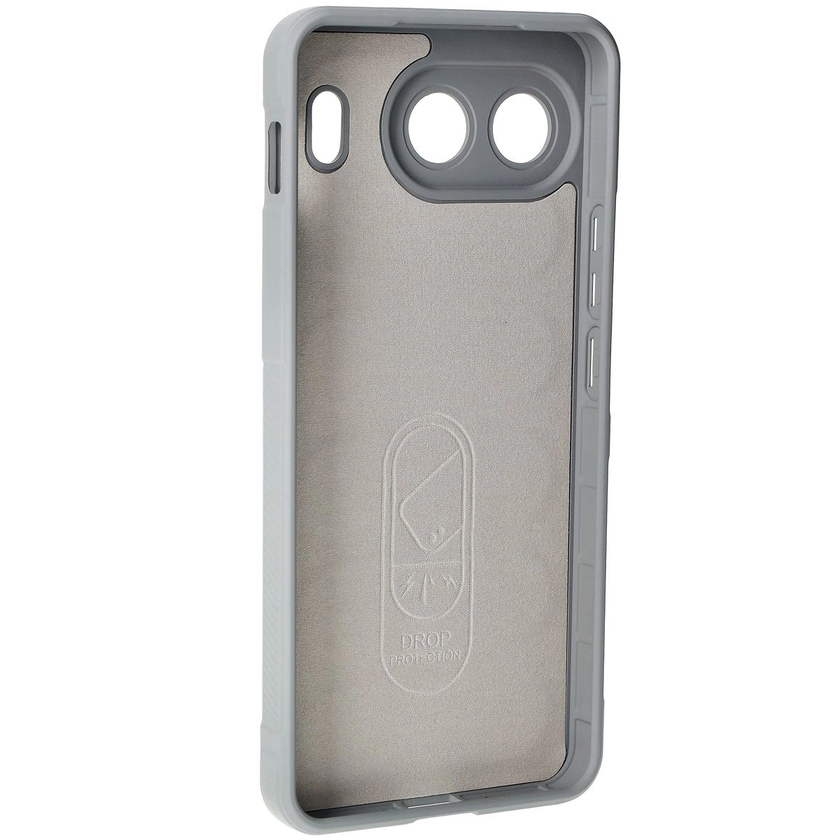 Etui Bizon Tur do OnePlus Nord 4 Light Grey