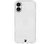 Etui Bizon Elastyczne Salpa do iPhone 16 Plus Przezroczysty