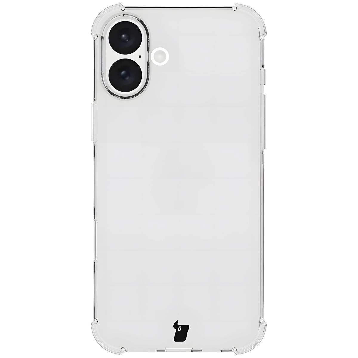 Etui Bizon Elastyczne Salpa do iPhone 16 Plus Przezroczysty