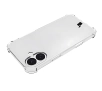 Etui Bizon Elastyczne Salpa do iPhone 16 Plus Przezroczysty