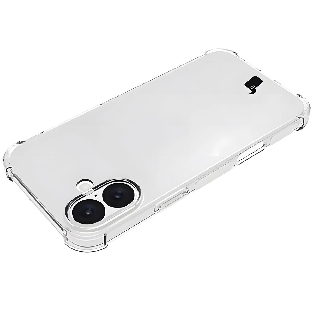 Etui Bizon Elastyczne Salpa do iPhone 16 Plus Przezroczysty