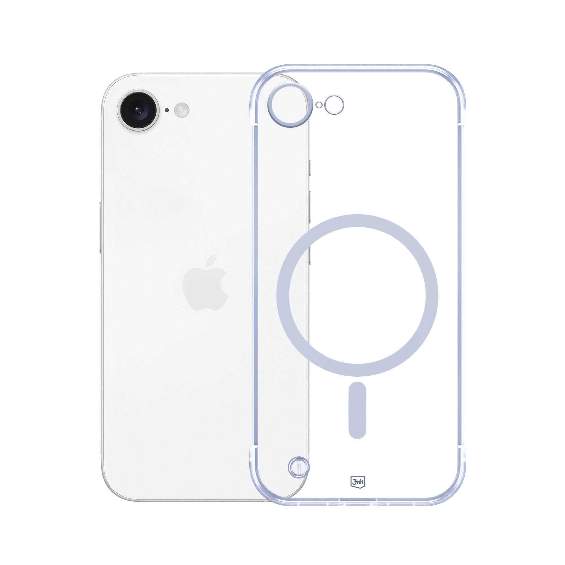 Etui 3mk Just20g Clear Case iPhone 16e Przezroczysty
