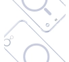 Etui 3mk Just20g Clear Case iPhone 16e Przezroczysty