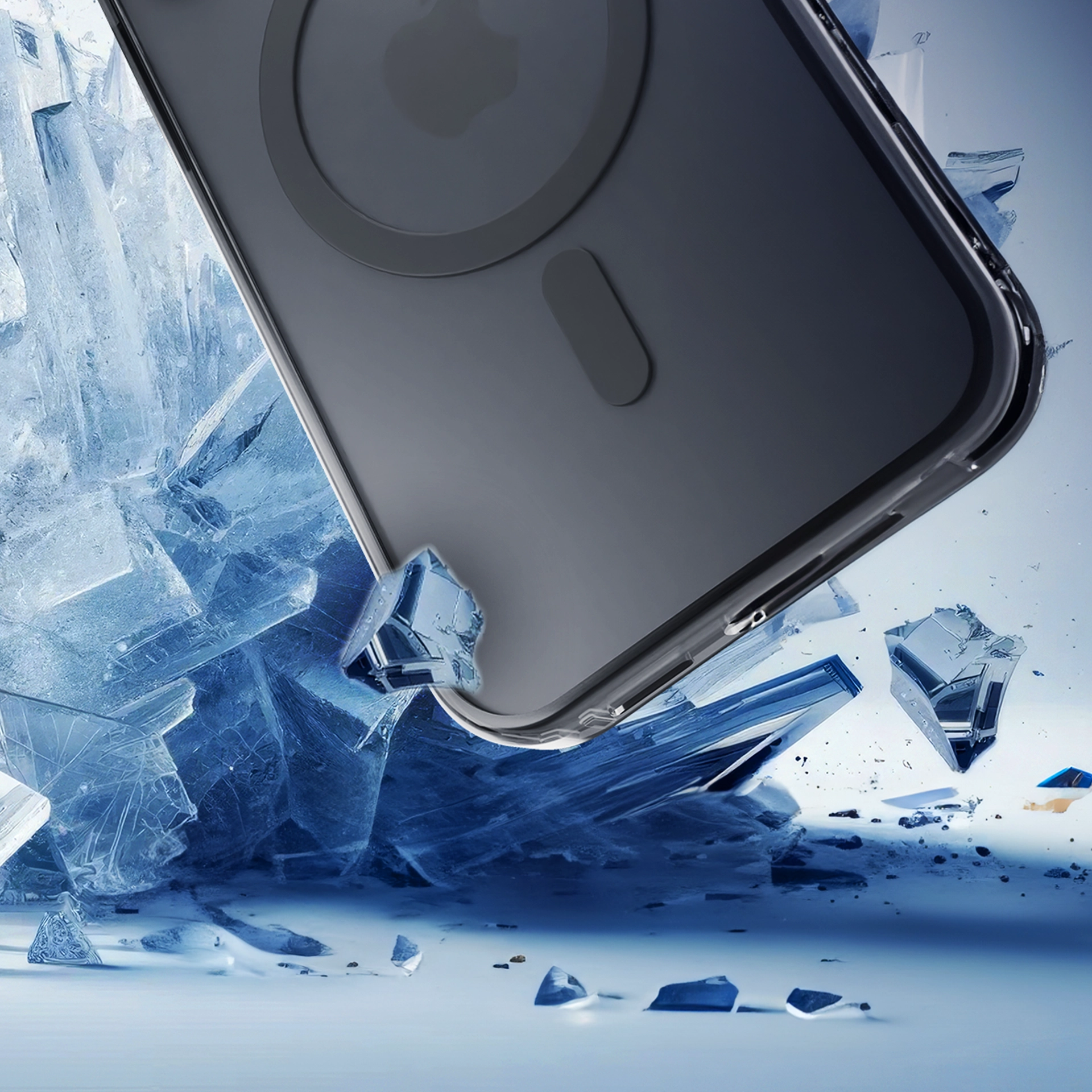 Etui 3mk Frosty MagCase do iPhone 16e Czarny