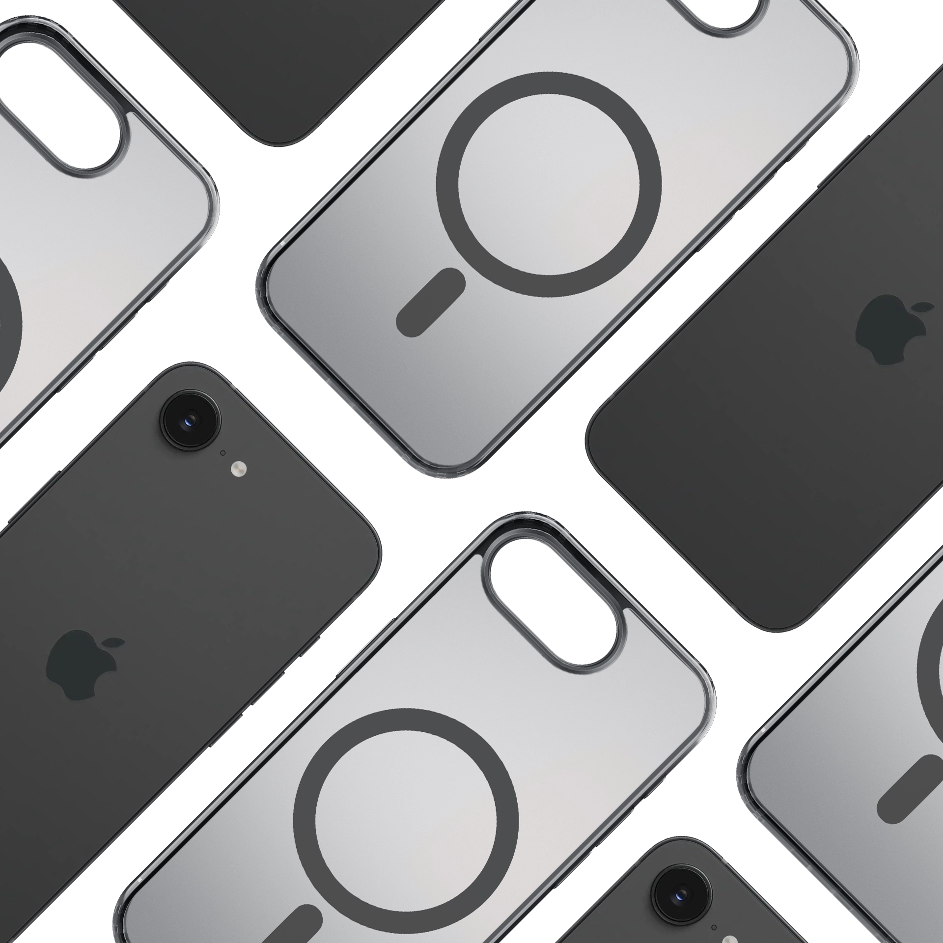 Etui 3mk Frosty MagCase do iPhone 16e Czarny