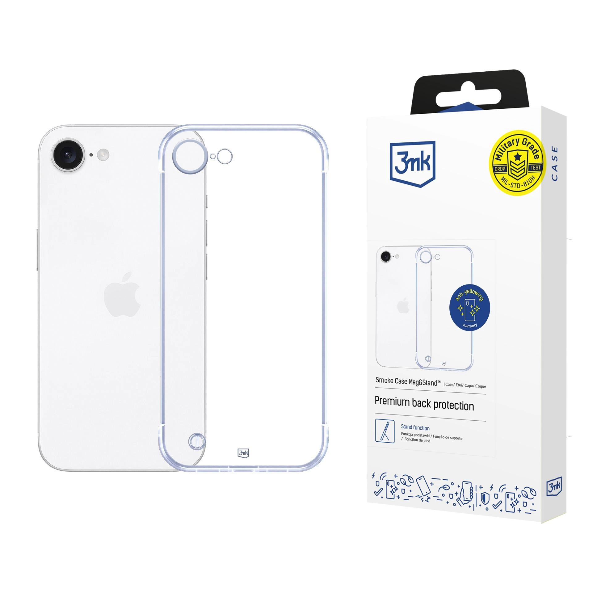Etui 3mk Just20g Clear Case do iPhone 16e