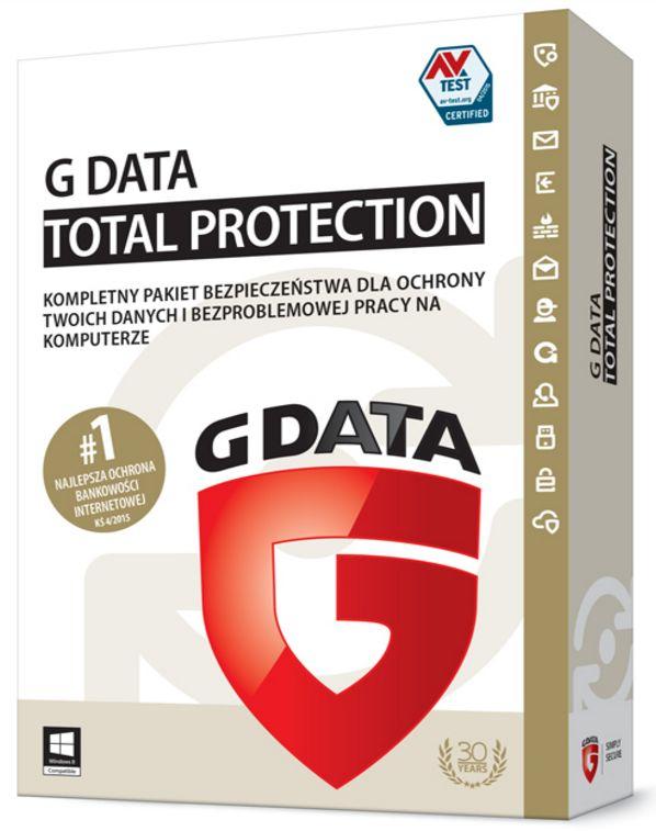 G Data Total Protection 2017 Aktualizacja 3PC BOX 12m-cy