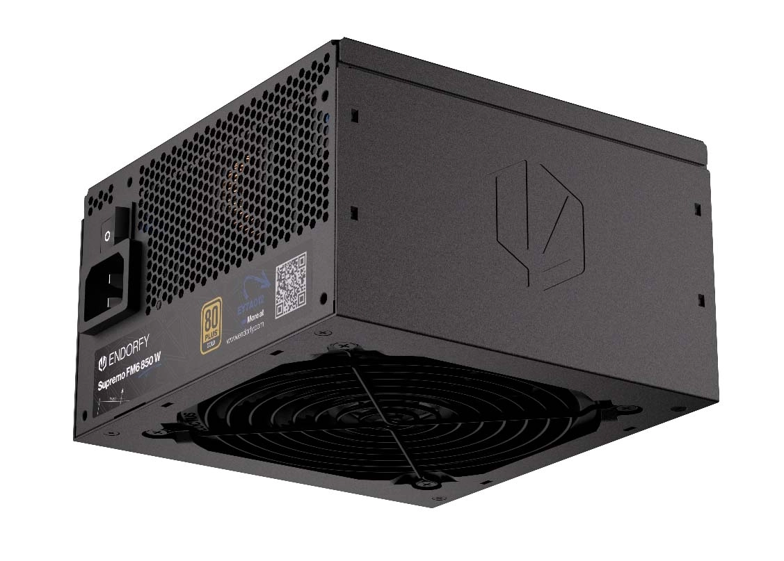Zasilacz Endorfy Supremo FM6 850W 80+ Gold Czarny