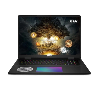 Laptop gamingowy MSI Titan 18 HX Dragon Edition A2XWJG 18" 120Hz Ultra 9 285HX 96GB RAM 6TB Dysk SSD RTX5090 DLSS4 W11Pro Szary + AKC AI