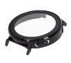 Nakładka na tarczę Bizon ze szkłem do Huawei Watch GT 5 Pro 42mm Czarny