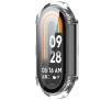 Nakładka na tarczę Bizon ze szkłem do Xiaomi Smart Band 9 Przezroczysty