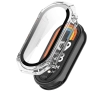 Nakładka na tarczę Bizon ze szkłem do Xiaomi Smart Band 9 Przezroczysty