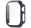 Nakładka na tarczę Bizon ze szkłem do Apple Watch 10 46mm ciemnoNiebieski
