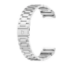 Bransoleta Bizon ze stali nierdzewnej Aura do Samsung Galaxy Watch FE/7/6/6 Classic/5/5 Pro/4/4 Classic Srebrny
