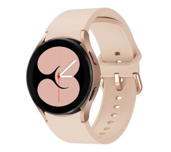 Pasek Bizon Strap Watch Silicone do Galaxy Watch 20mm Jasno-różowy