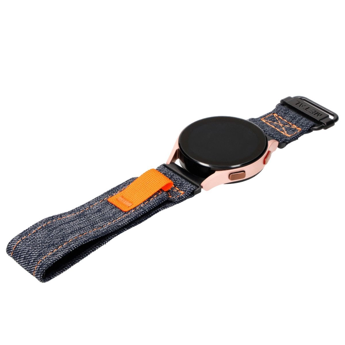 Pasek Bizon Strap Watch Urban do Galaxy Watch 20mm Niebieski jeans